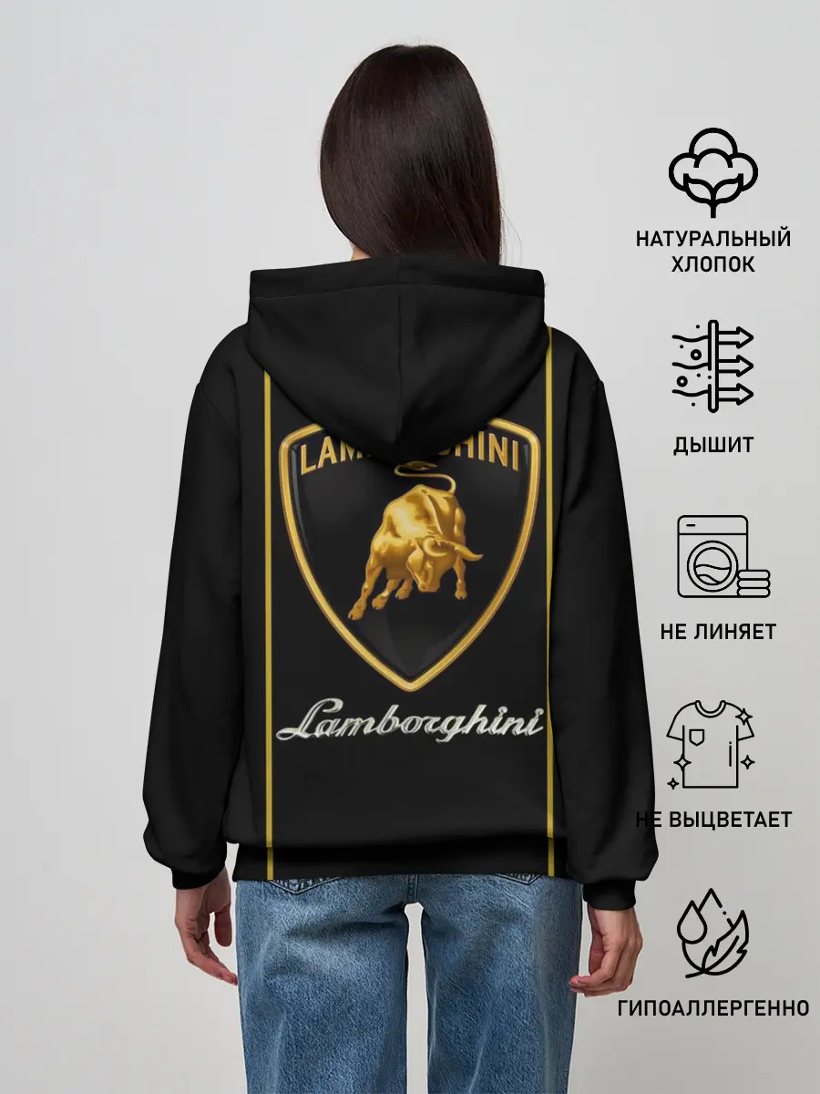 Женское худи / Lamborghini