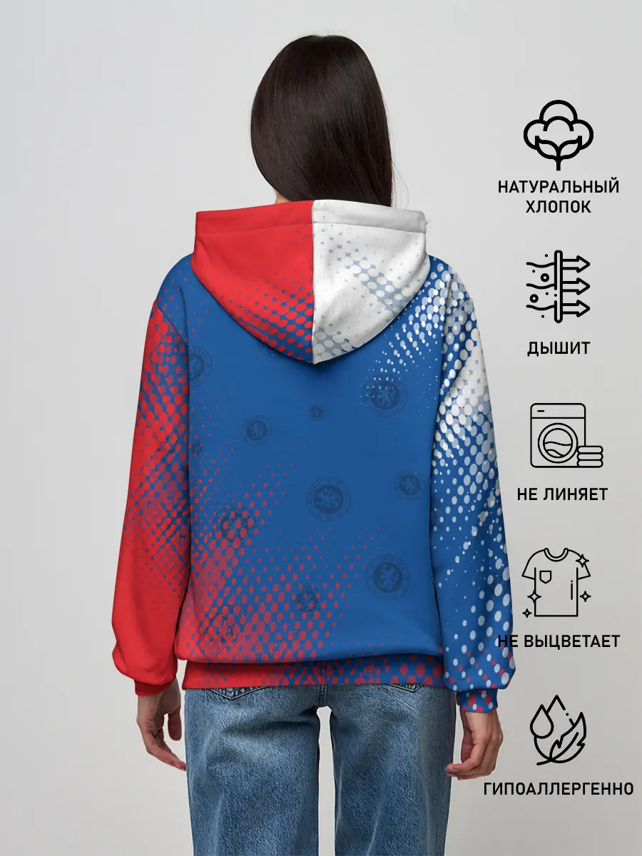 Женское худи / CHELSEA F.C. / ЧЕЛСИ