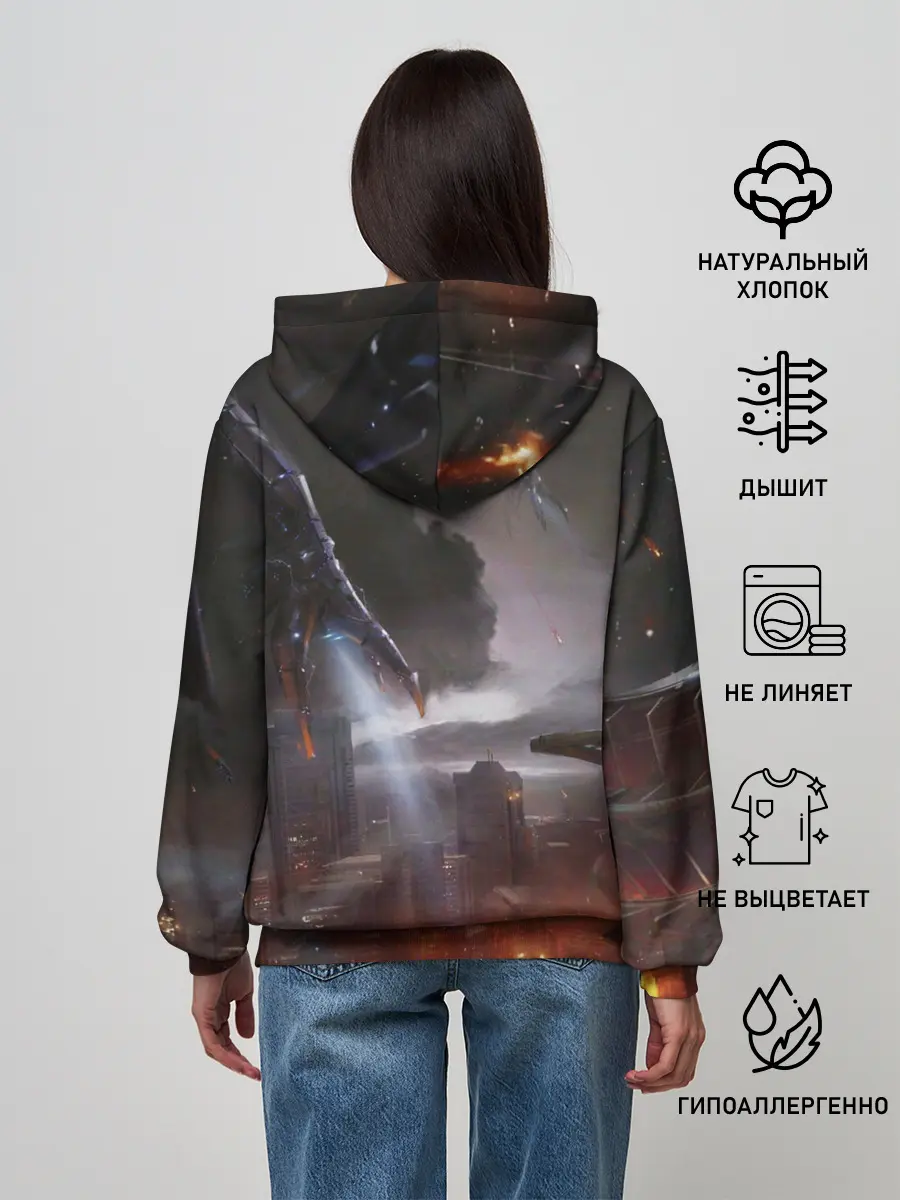 Женское худи / Mass Effect 3