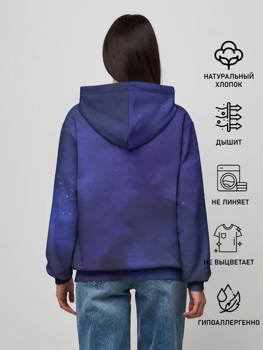 Женское худи / Абстракция