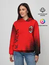 Женское худи / AC MILAN / МИЛАН