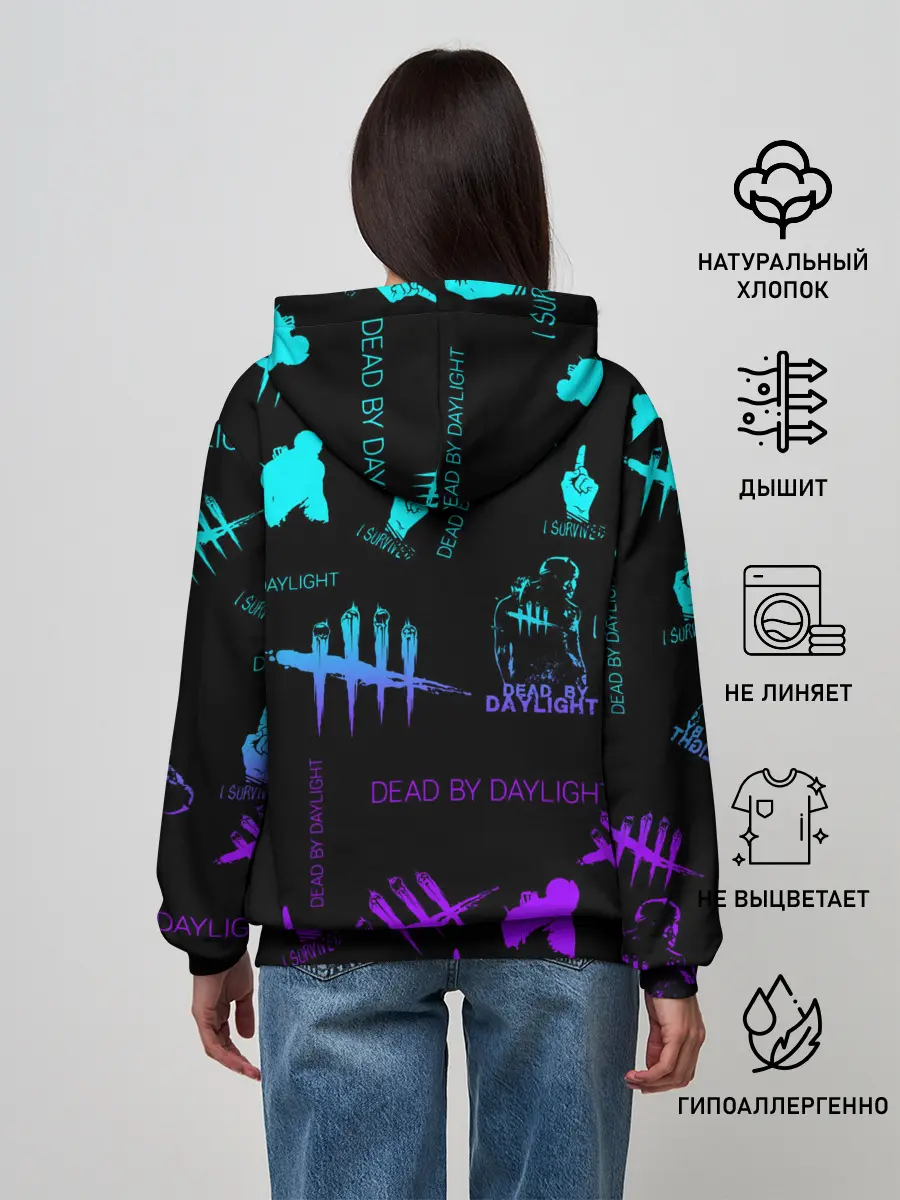 Женское худи / Dead by Daylight.