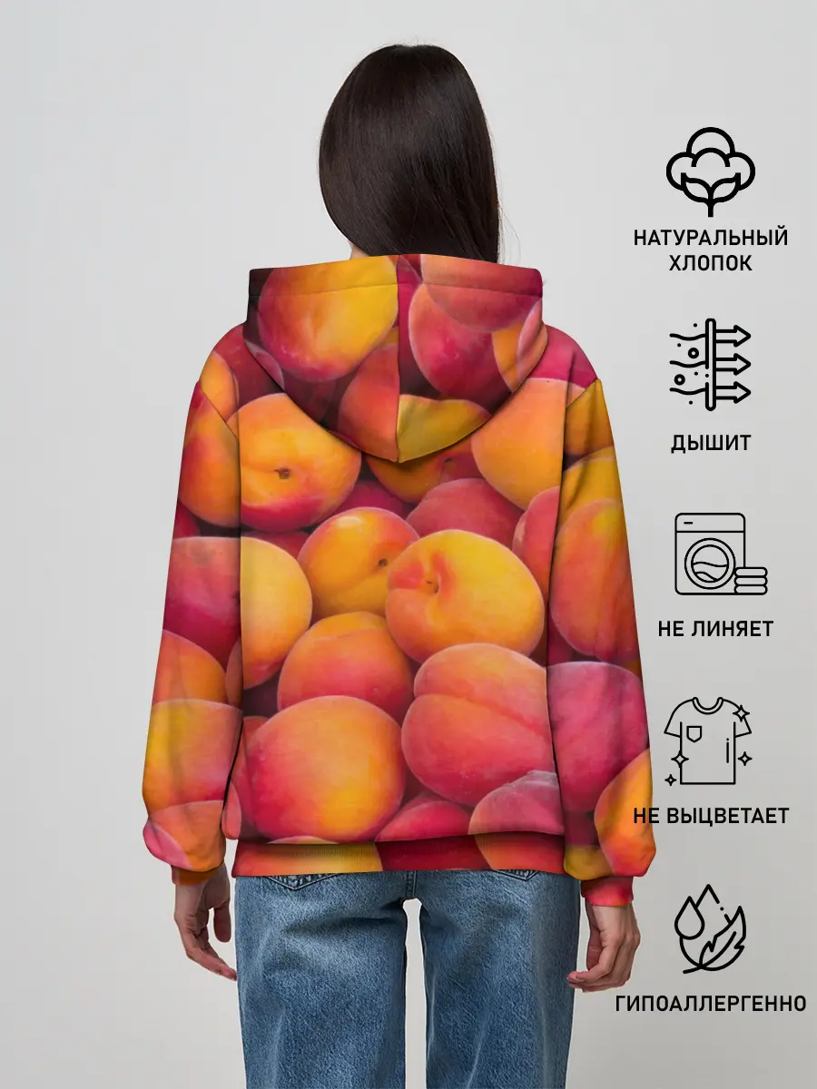 Женское худи / Персики