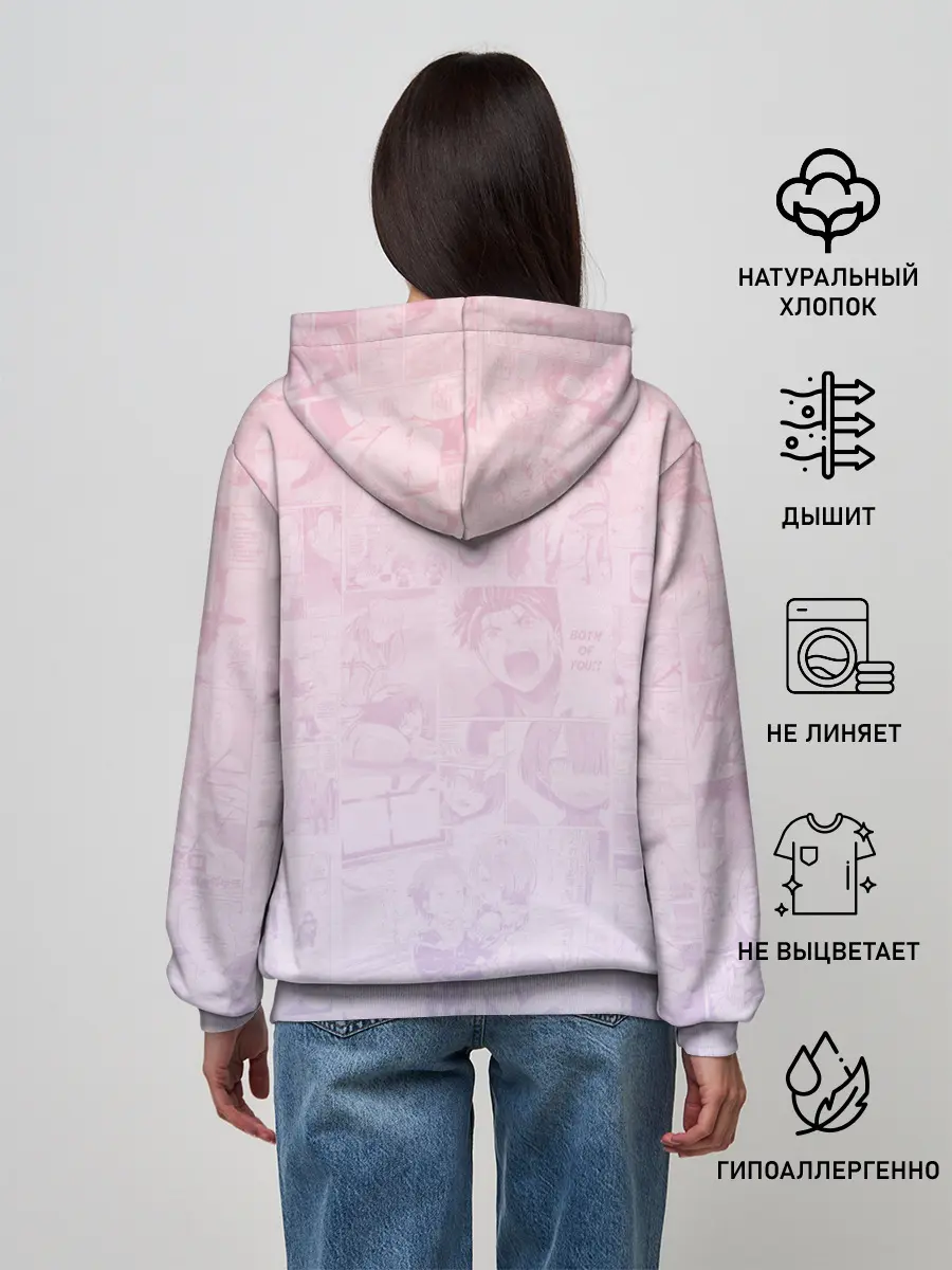 Женское худи / Re:Zero, Рам и Рем