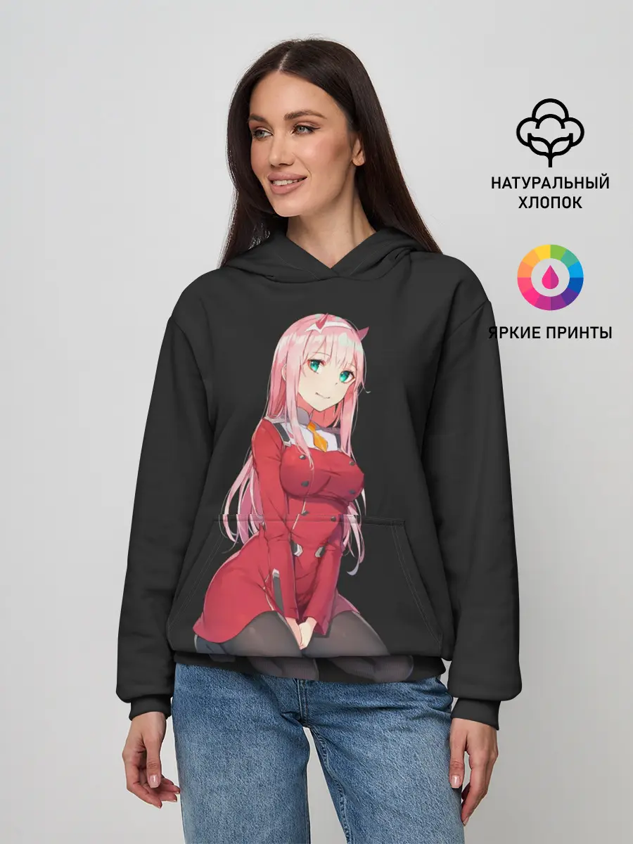 Женское худи / Прекрасная Zero Two