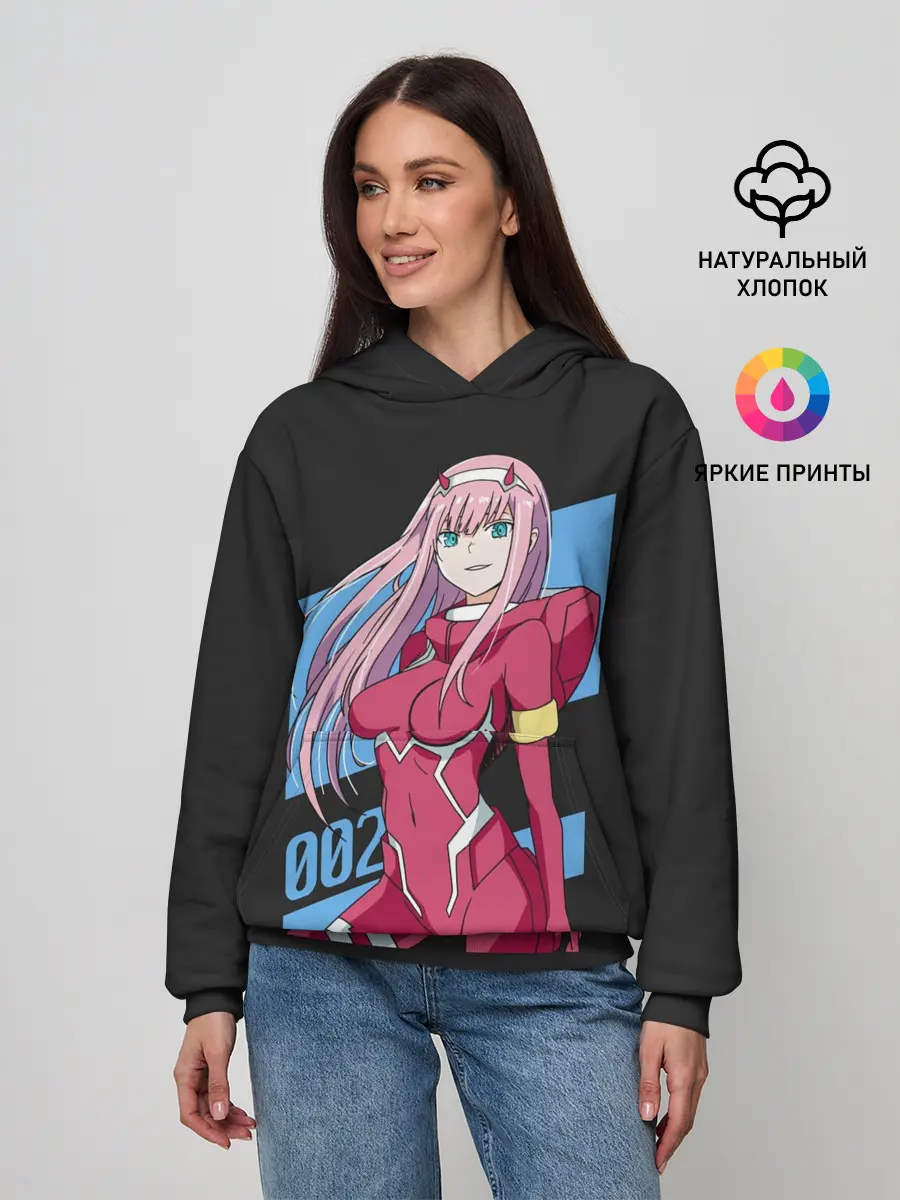 Женское худи / Zero Two in costume