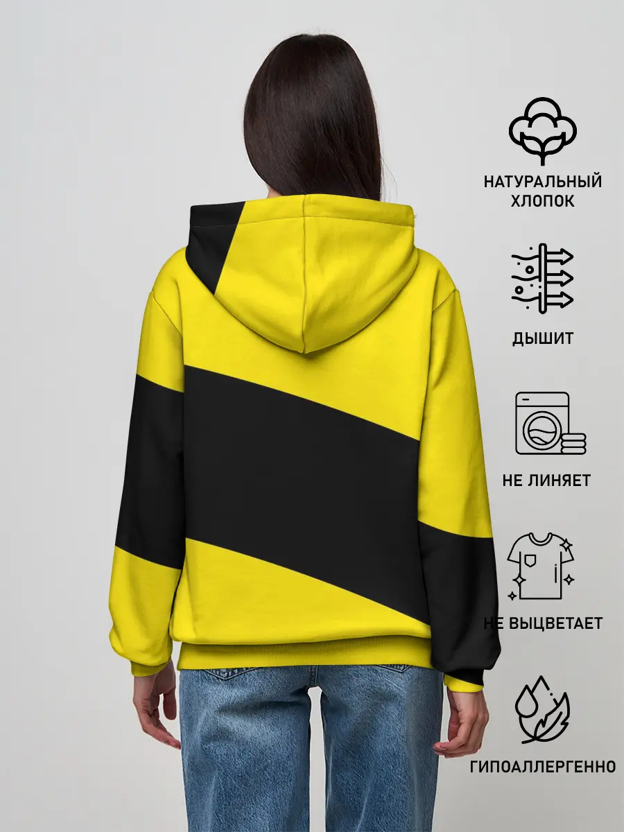 Женское худи / Питтсбург Пингвинз