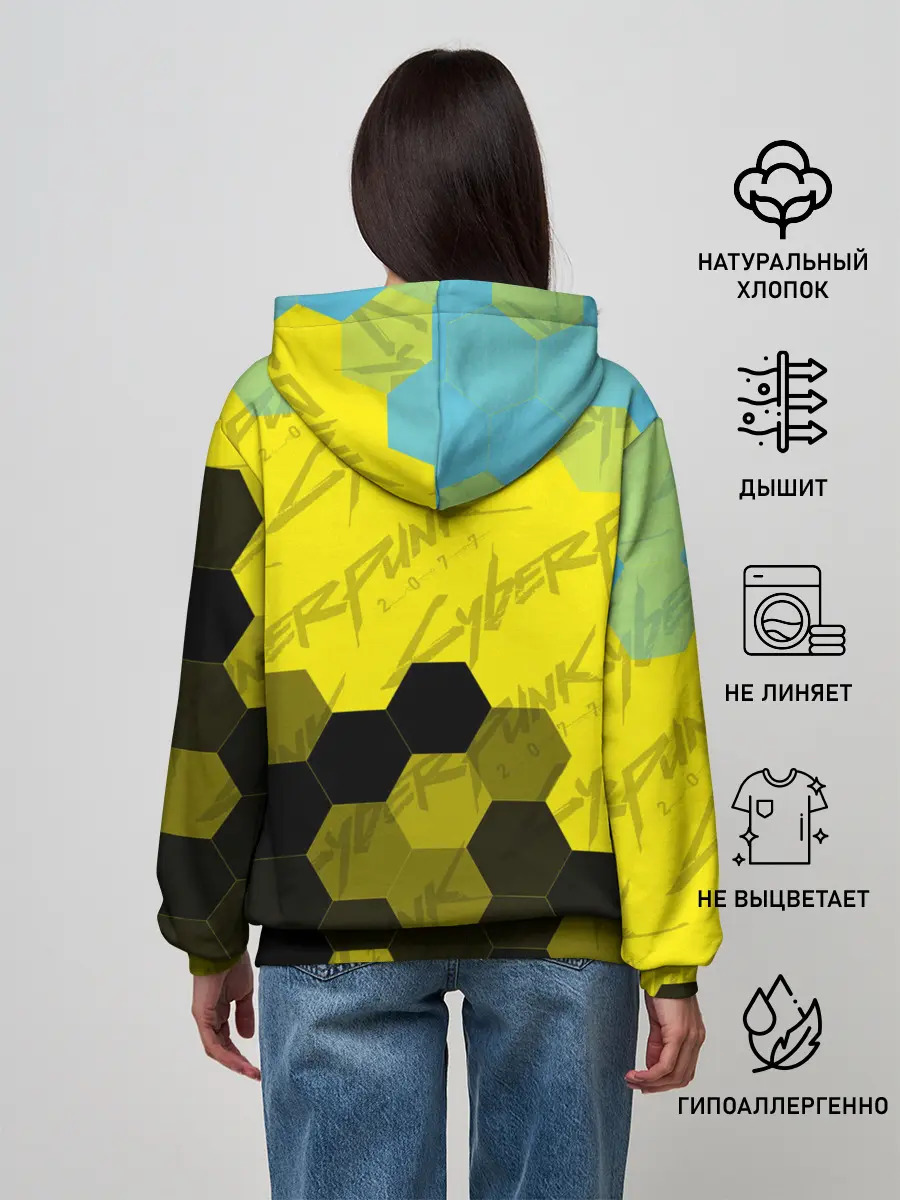 Женское худи / CYBERPUNK 2077 / Киберпанк