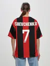 Женская футболка оверсайз / Шевченко