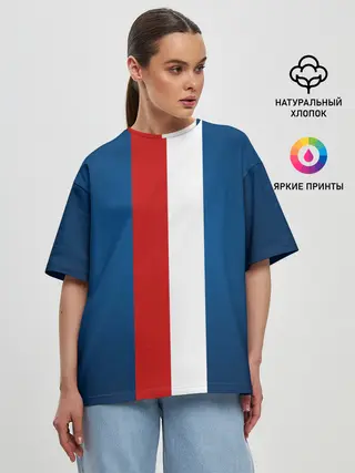 Женская футболка оверсайз / ФК Пари Сен-Жермен