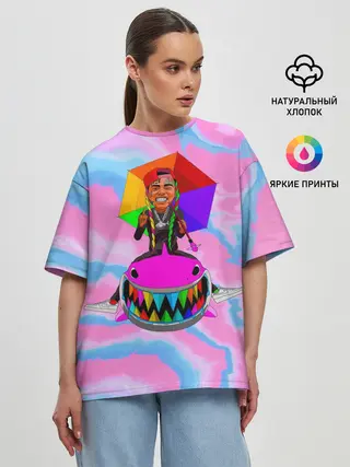 Женская футболка оверсайз / Tekasi69