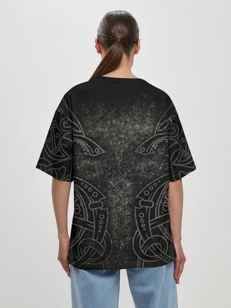 Женская футболка оверсайз / Valheim