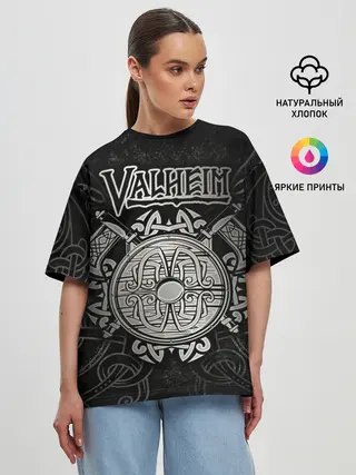 Женская футболка оверсайз / Valheim