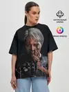 Женская футболка оверсайз / Death Stranding | Cliff