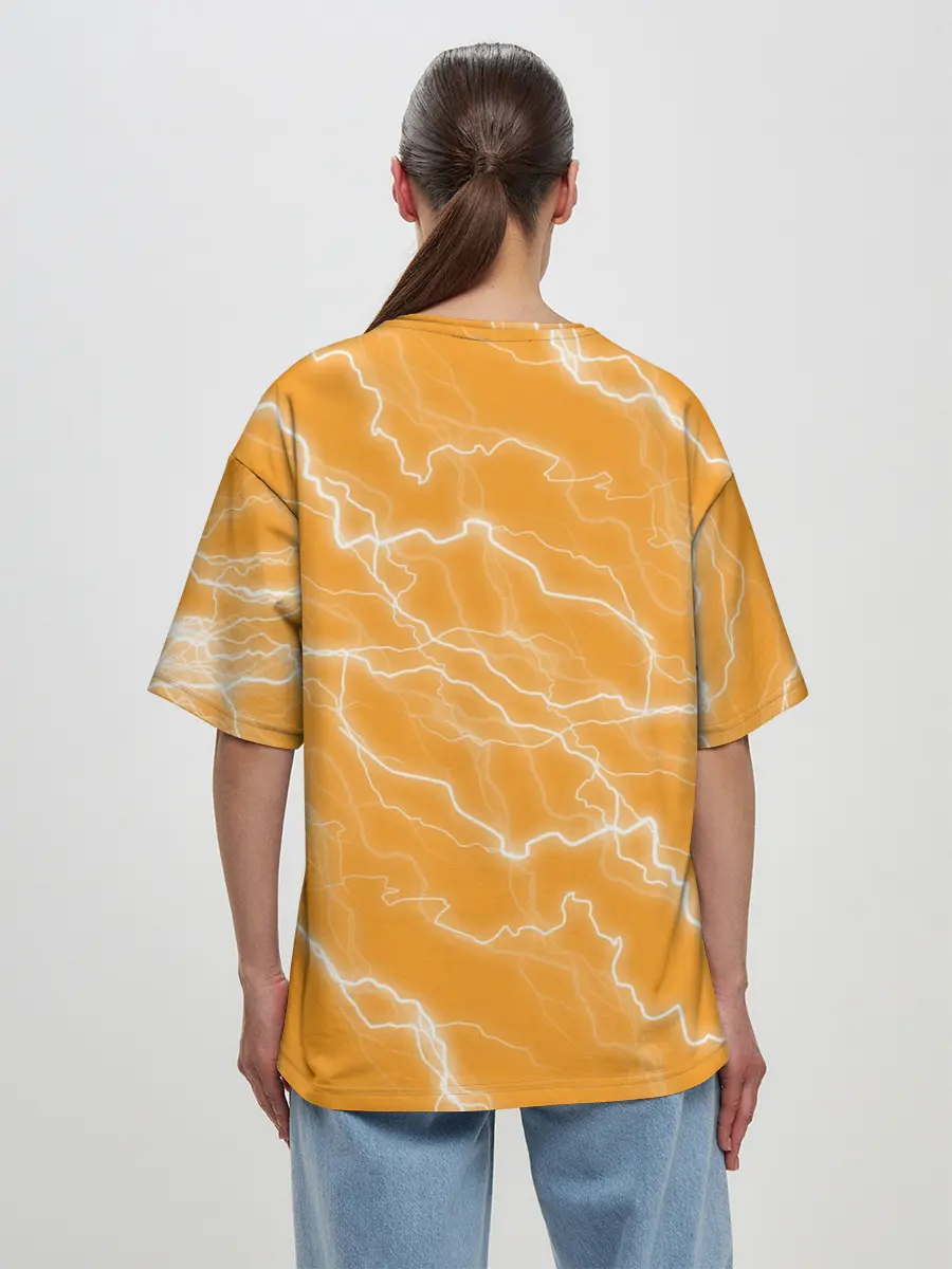 Женская футболка оверсайз / Bitcoin