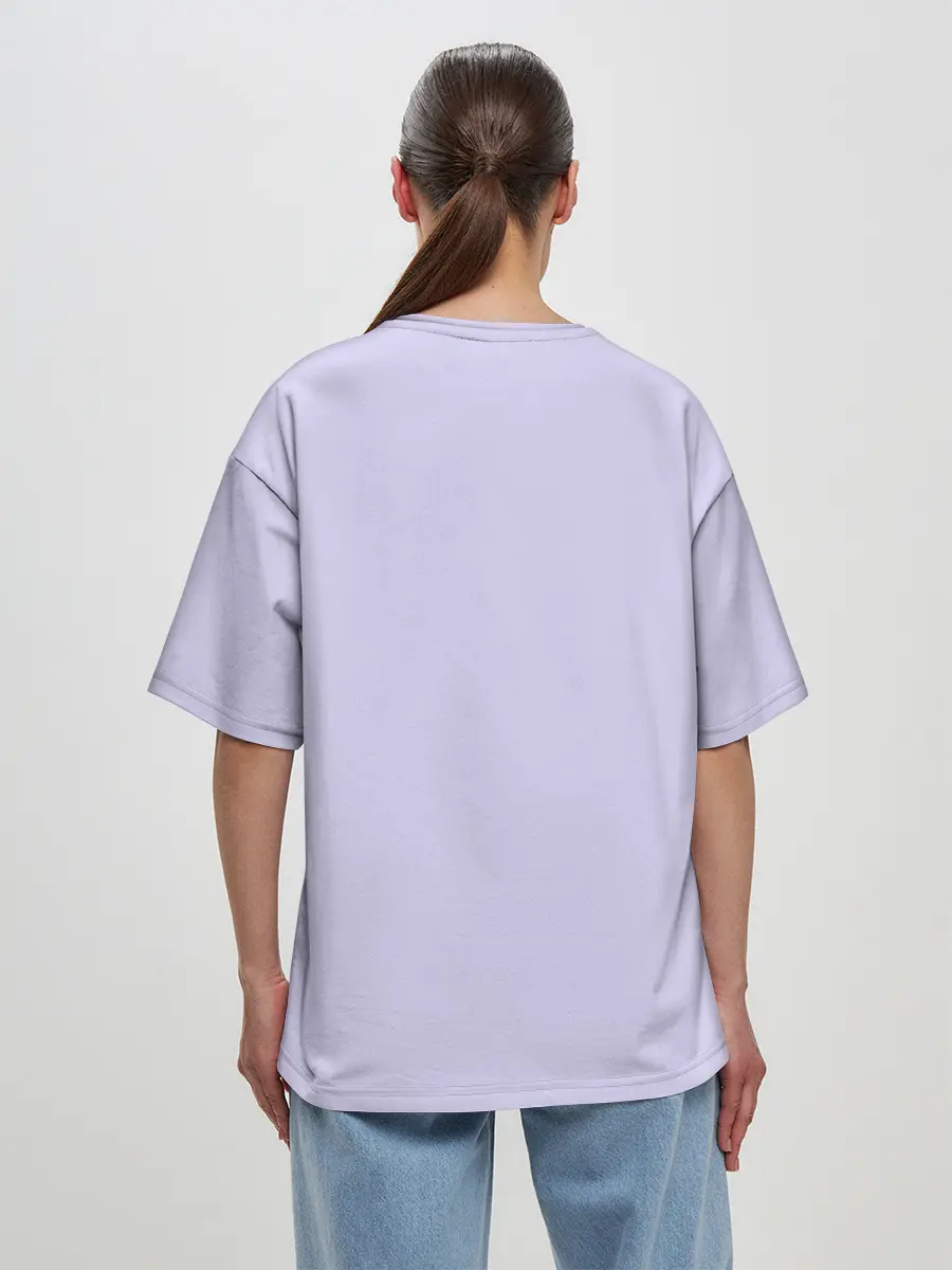 Женская футболка оверсайз / Танец Энигмы | Dota 2