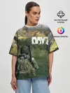 Женская футболка оверсайз / DayZ