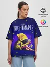 Женская футболка оверсайз / LITTLE NIGHTMARES