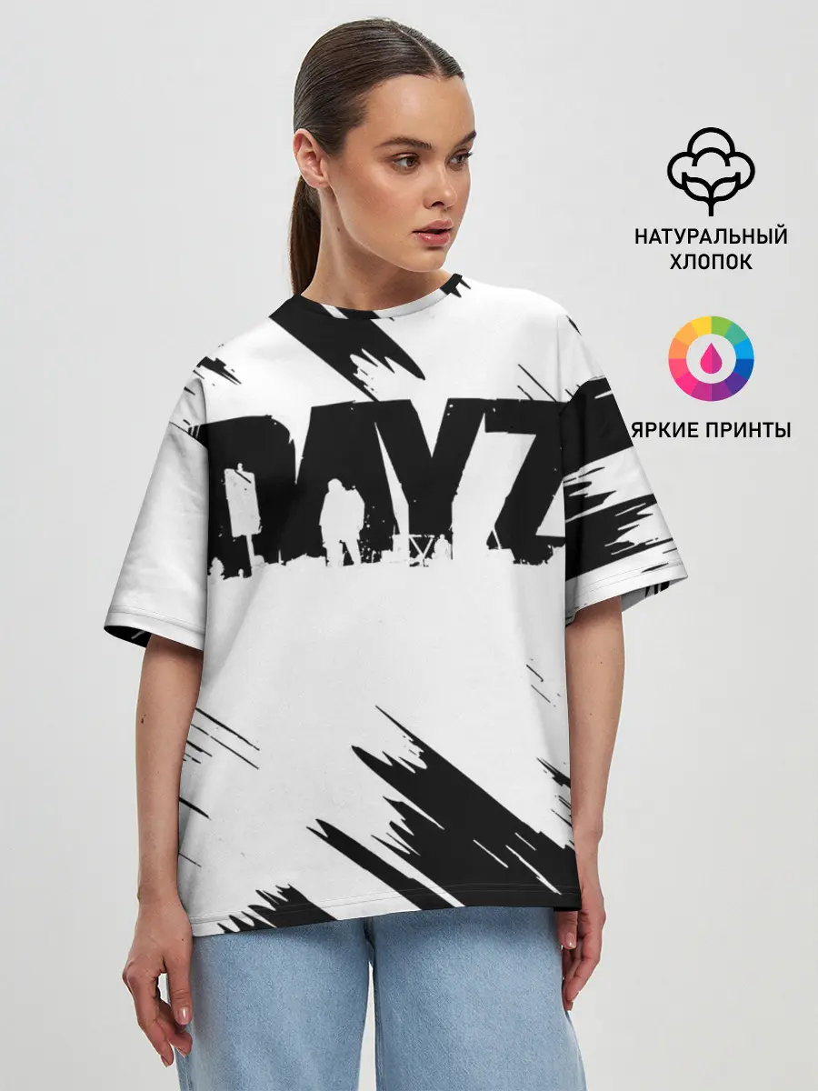 Женская футболка оверсайз / Dayz