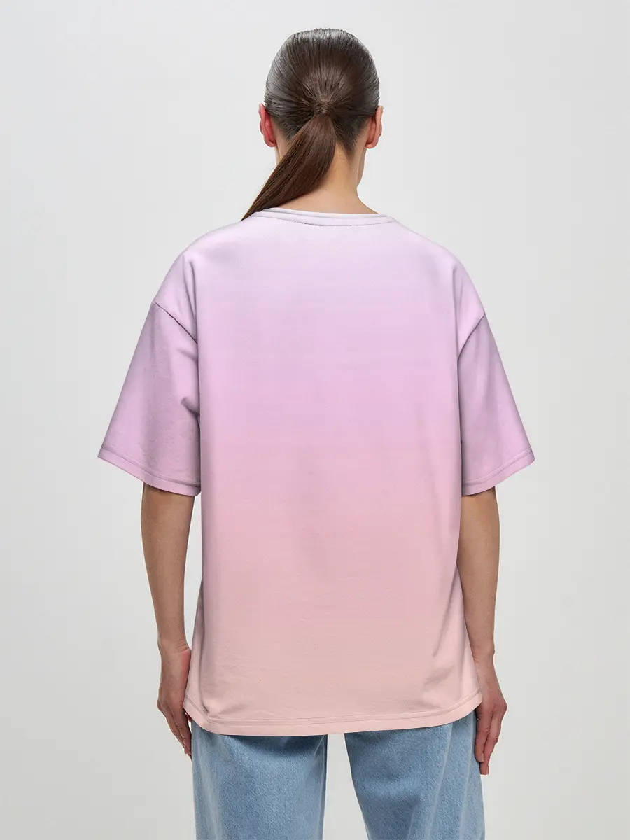 Женская футболка оверсайз / Rei Ayanami