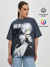Женская футболка оверсайз / Rei Eva-00