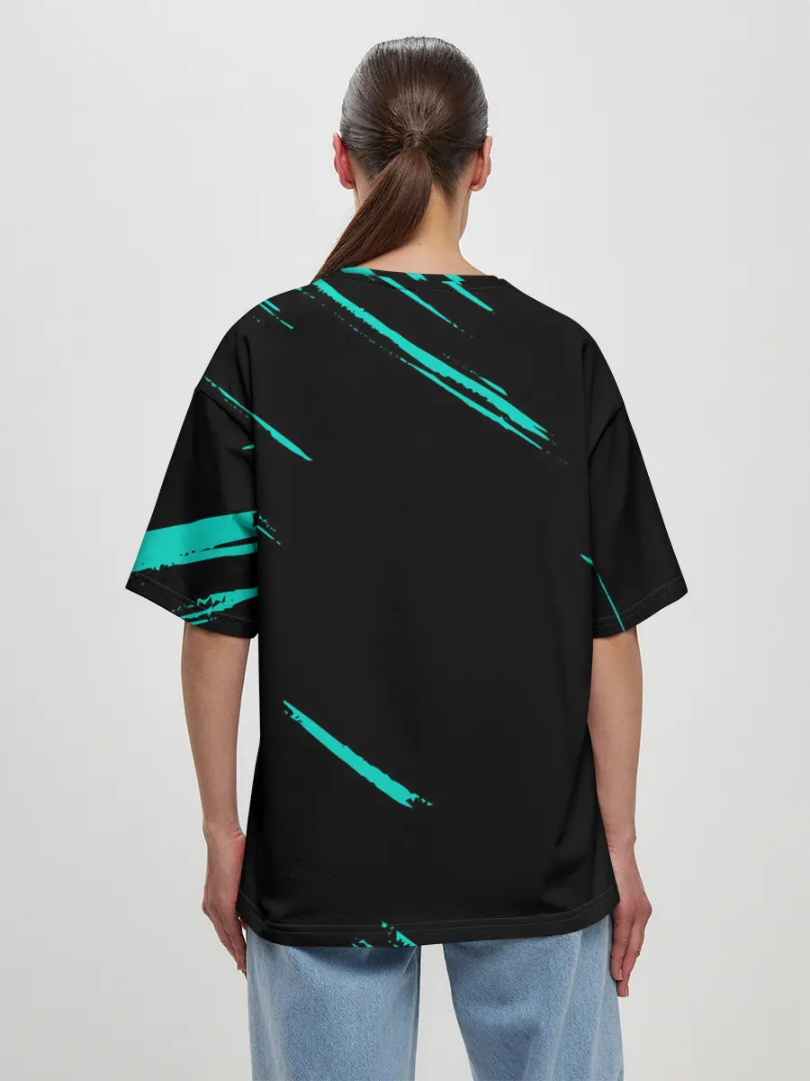 Женская футболка оверсайз / Volibear | LOL