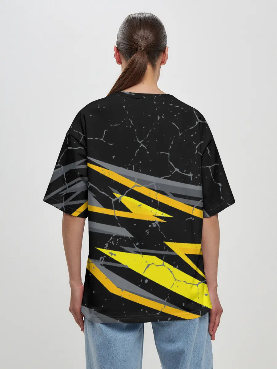 Женская футболка оверсайз / Hot Wheels