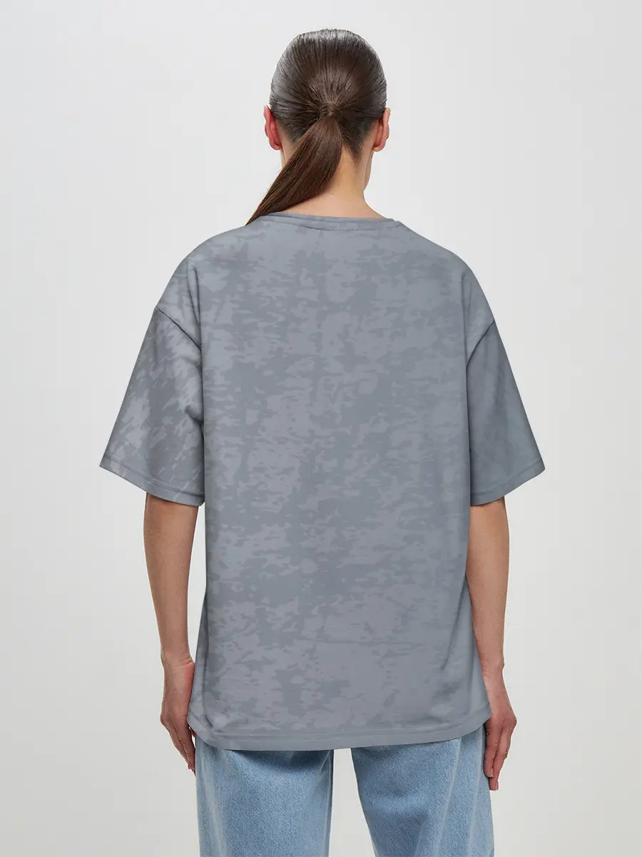 Женская футболка оверсайз / Футбол