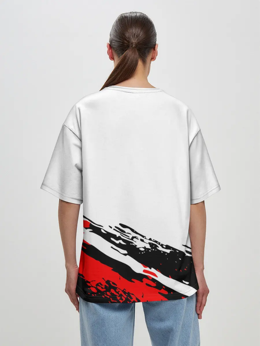 Женская футболка оверсайз / Ута