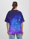 Женская футболка оверсайз / Токийский гуль космический