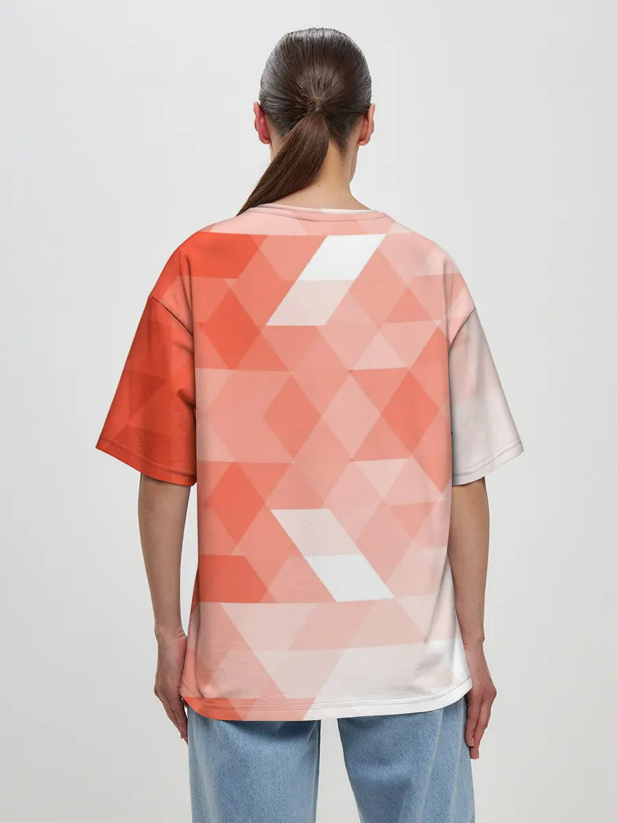 Женская футболка оверсайз / GENSHIN IMPACT КЛИ