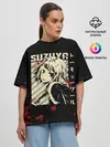 Женская футболка оверсайз / Сузуя Токийский гуль