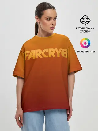 Женская футболка оверсайз / FarCry6