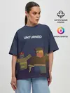 Женская футболка оверсайз / Unturned