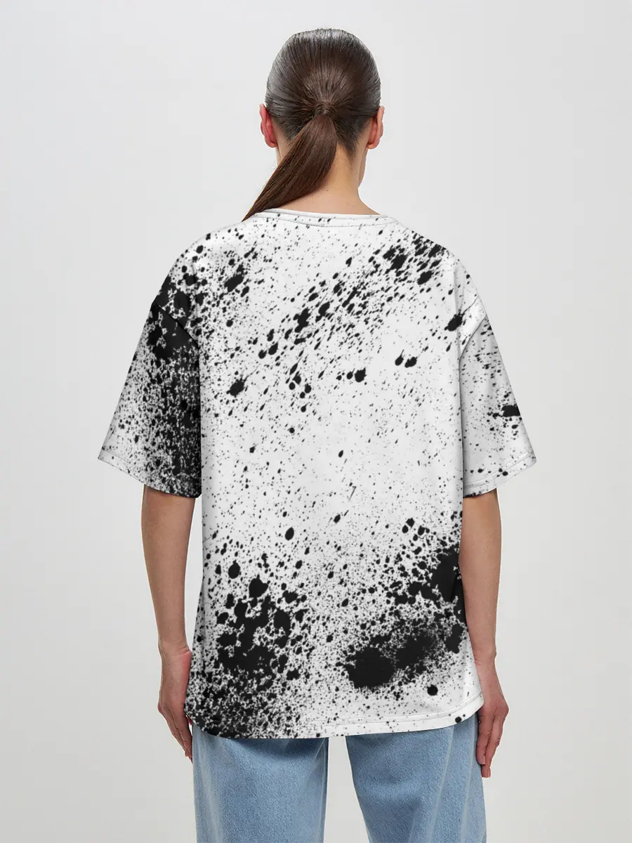 Женская футболка оверсайз / SLAVA MARLOW