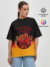 Женская футболка оверсайз / Cannibal Corpse | Труп Каннибала