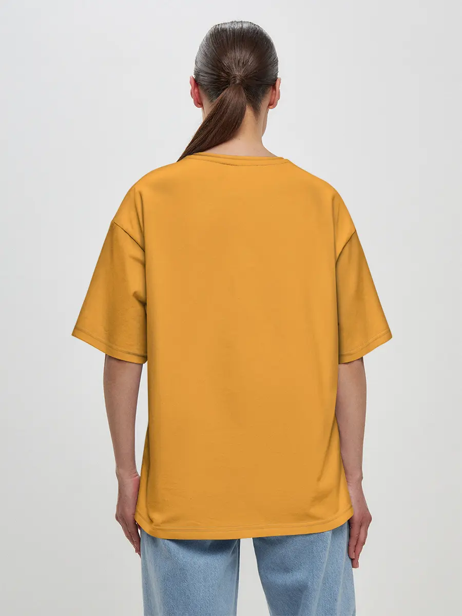 Женская футболка оверсайз / Космонавт