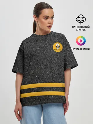 Женская футболка оверсайз / Renault | Passion for life