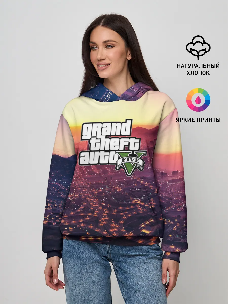 Женское худи / Gta V Five