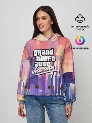Женское худи / Vice city