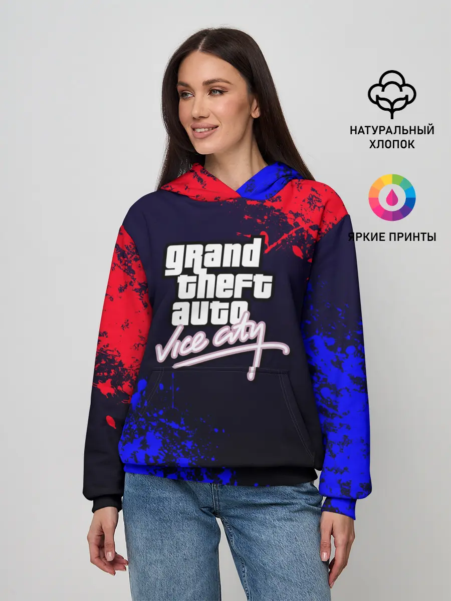 Женское худи / Gta Vice city