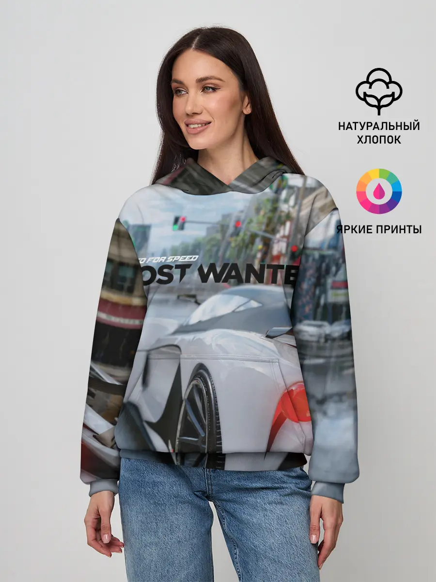 Женское худи / NFS Most Wanted