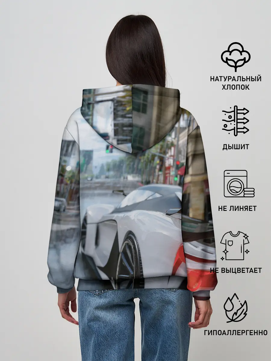 Женское худи / NFS Most Wanted