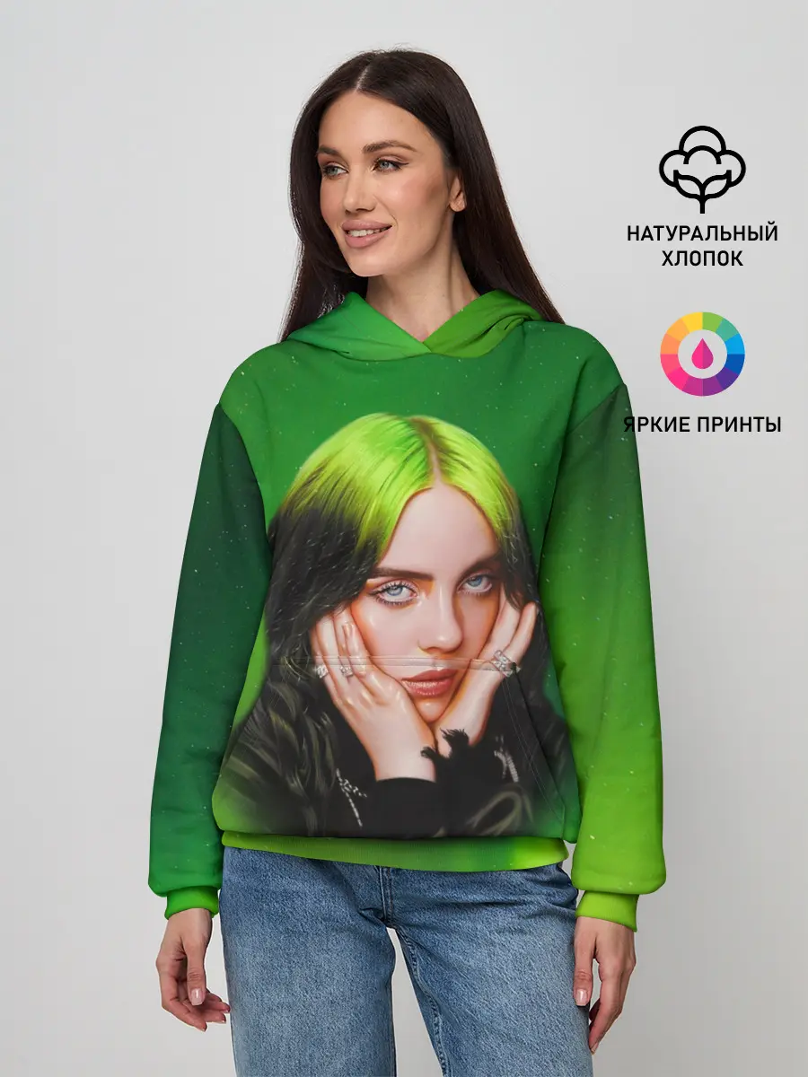 Женское худи / Billie Eilish | Билли Айлиш