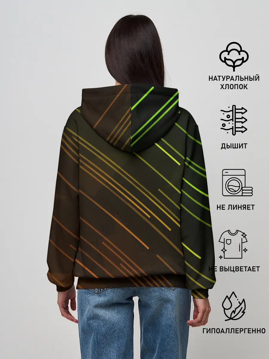 Женское худи / Angry Bear