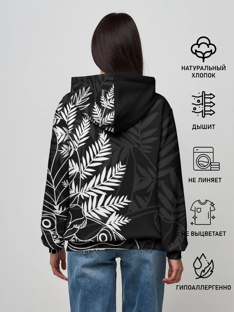 Женское худи / THE LAST OF US 2 | ОДНИ ИЗ НАС 2 ТАТУ ЭЛЛИ