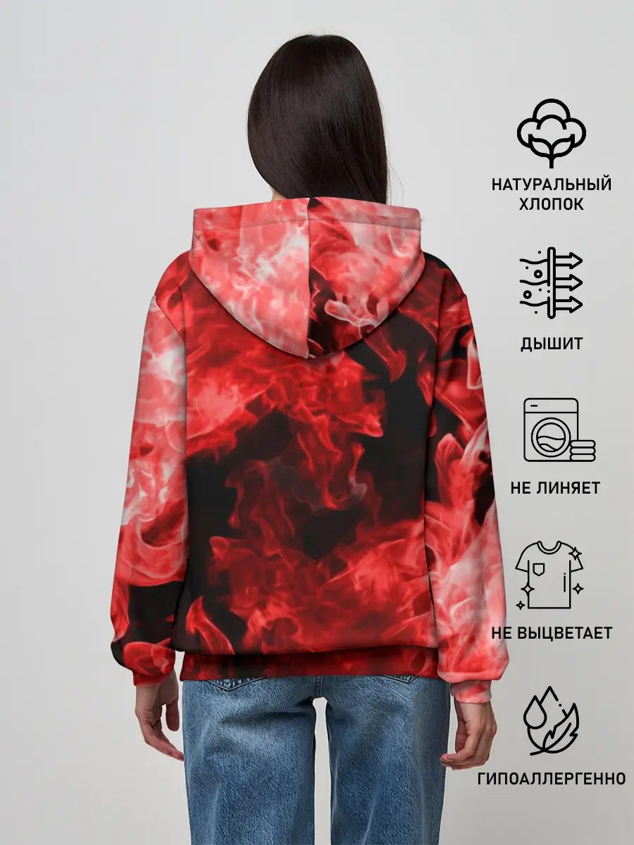 Женское худи / BMW FIRE