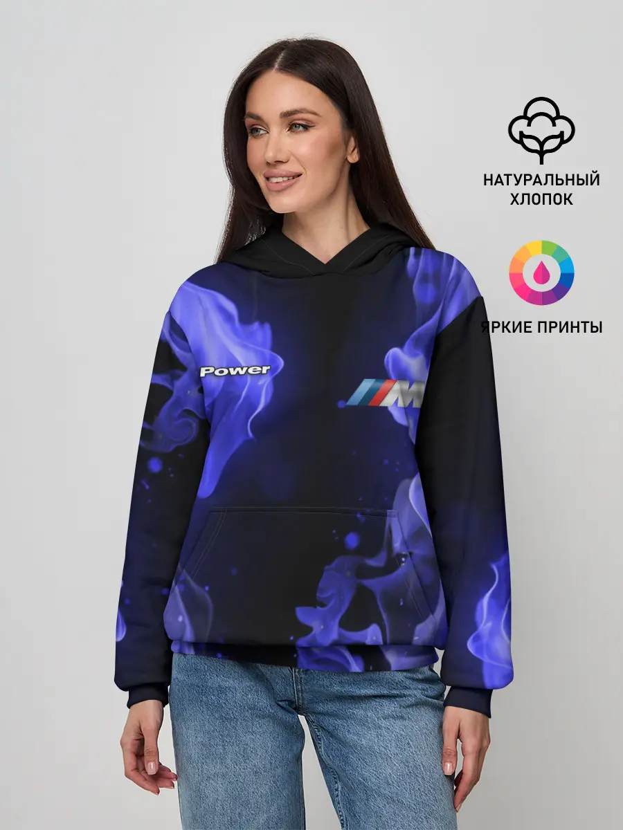 Женское худи / BMW FIRE
