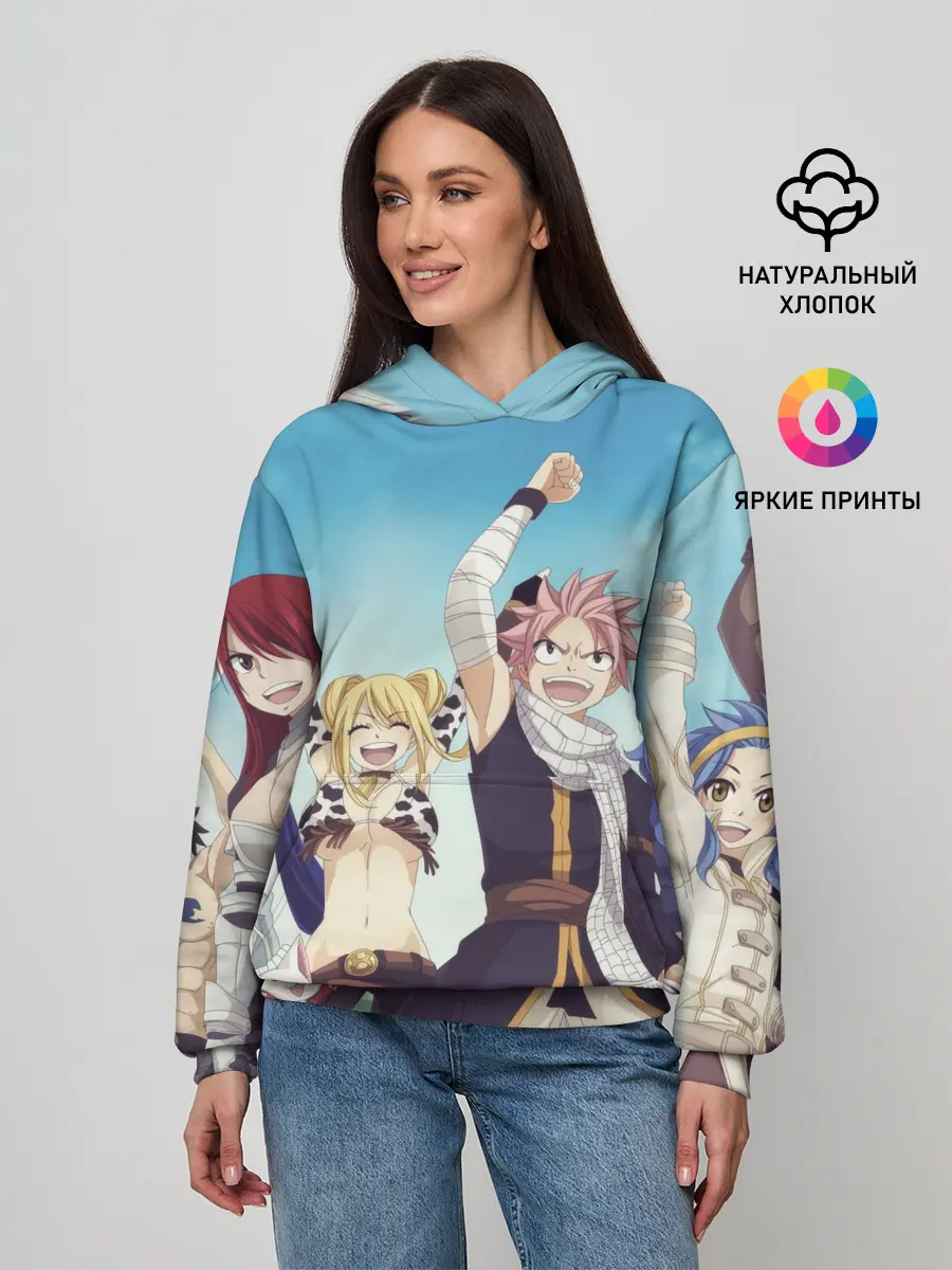 Женское худи / Все песонажи Хвост Феи