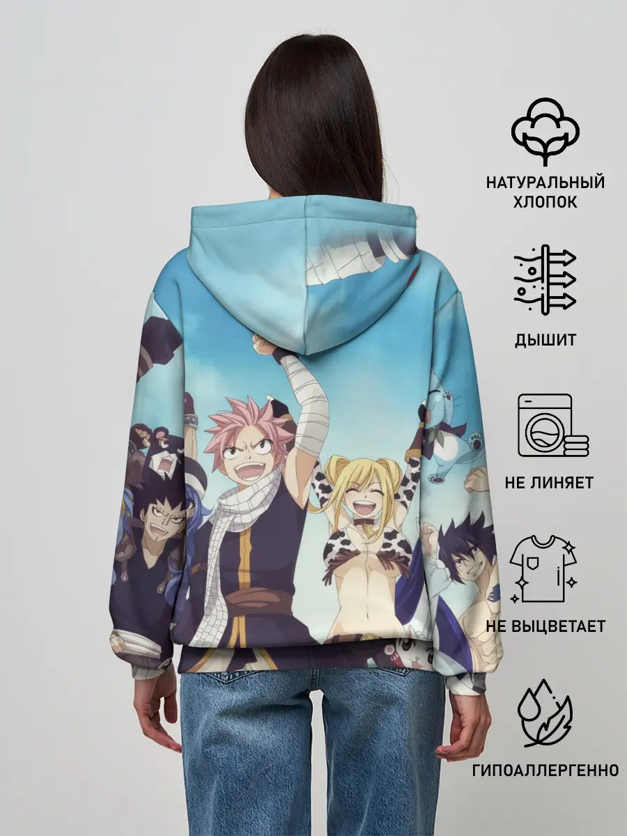 Женское худи / Все песонажи Хвост Феи